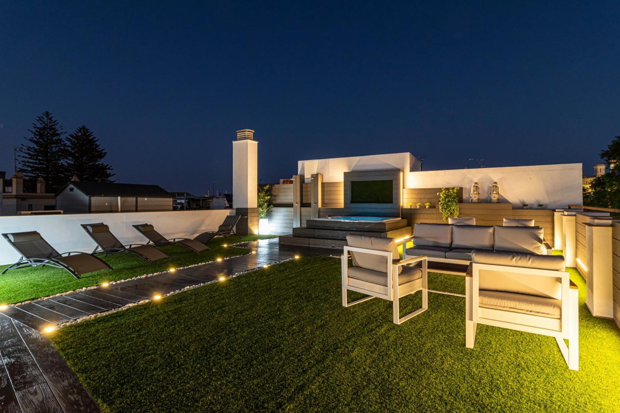 Allo Apartments Plateros Centro Jacuzzi Comunitario Jerez de la Frontera Exterior foto