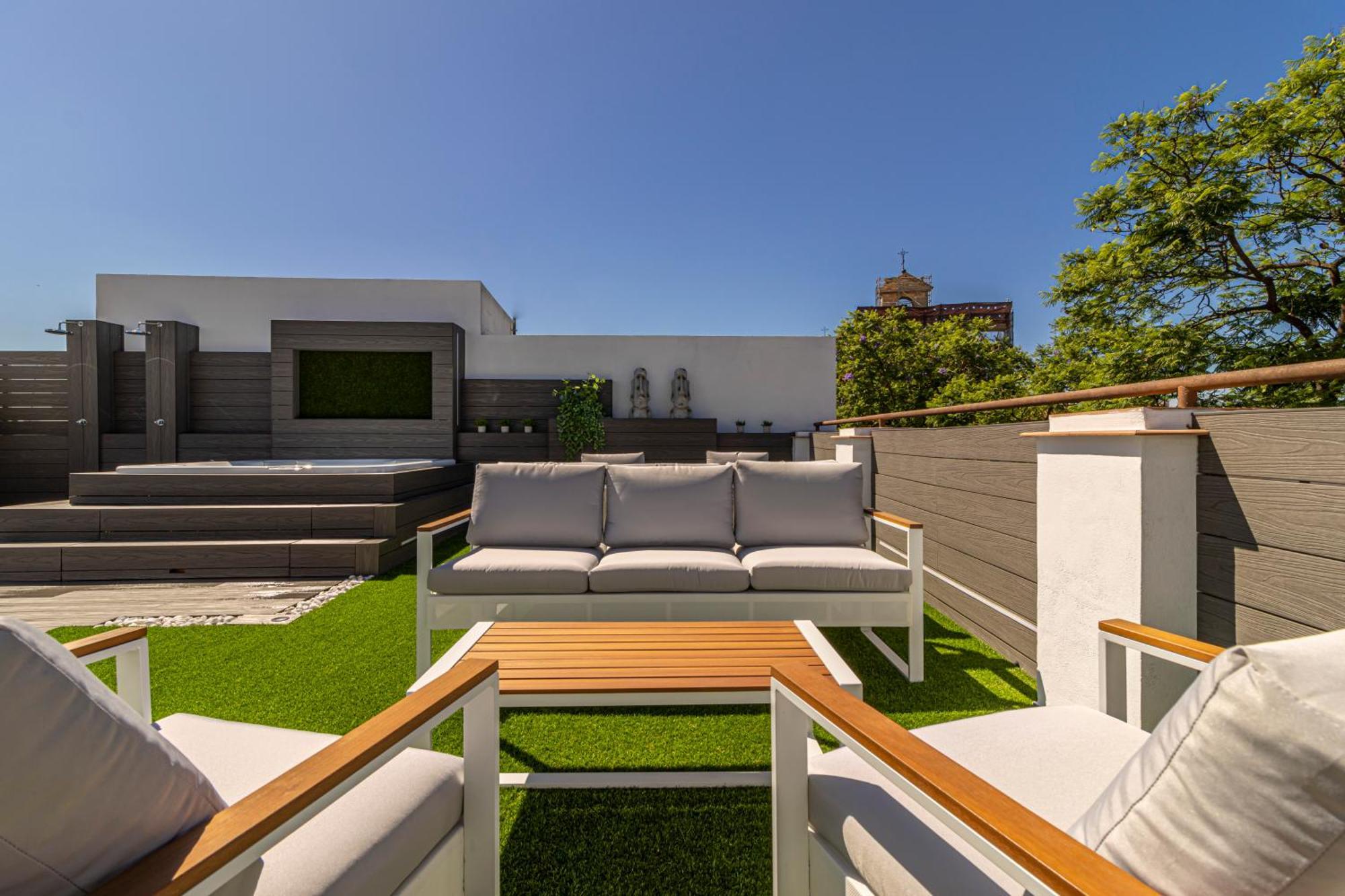 Allo Apartments Plateros Centro Jacuzzi Comunitario Jerez de la Frontera Exterior foto