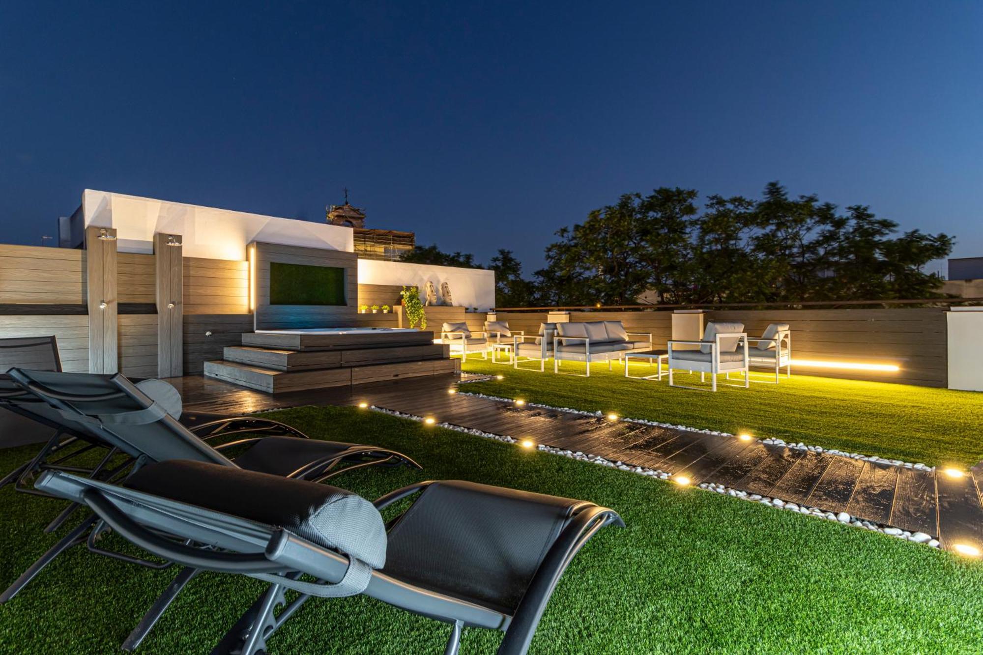Allo Apartments Plateros Centro Jacuzzi Comunitario Jerez de la Frontera Exterior foto
